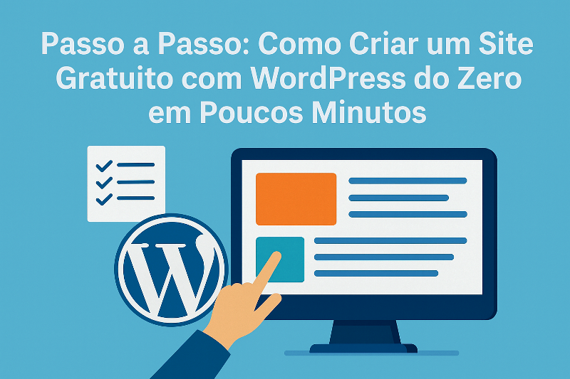 Como Criar um Site Gratuito do Zero Usando WordPress: Tutorial Completo Passo a Passo