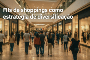 FIIs de shoppings como estratégia de diversificação.