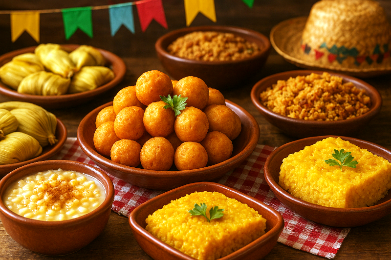 Culinária Nordestina – comidas típicas de São João no Nordeste. Culinária Nordestina – comidas típicas de São João no Nordeste.