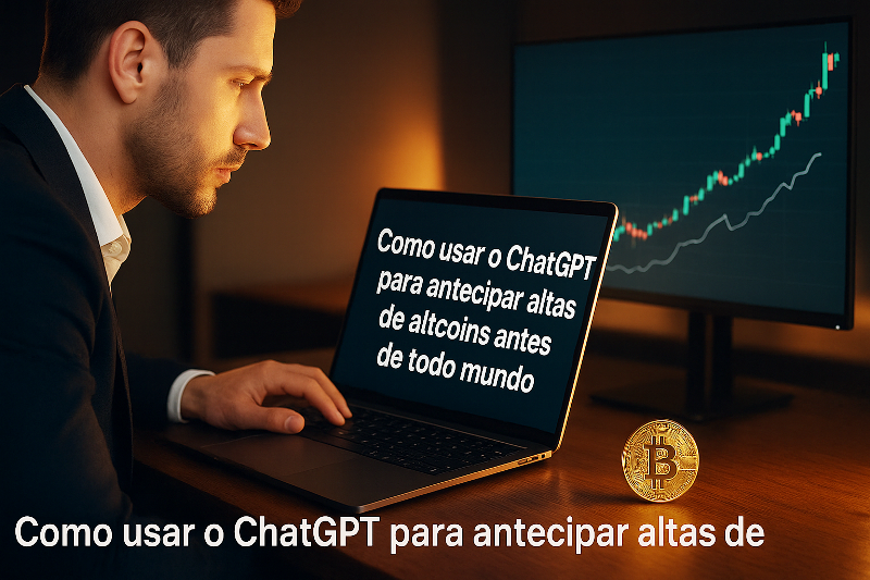 usar o ChatGPT para antecipar altas de altcoins