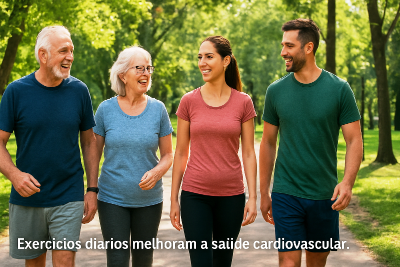 Atividade física para prevenção de doenças crônicas. Prevenção e controle de doenças crônicas com atividade física.