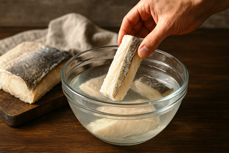 Processo de dessalga do bacalhau em água fria. Como dessalgar bacalhau corretamente – passo a passo.