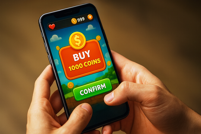 Microtransações em jogos mobile. Monetização nos games através de microtransações.