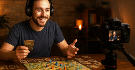 Gameplays de Jogos de Mesa e Digitais: Sessões Comentadas, Estratégias e Experiências Interativas